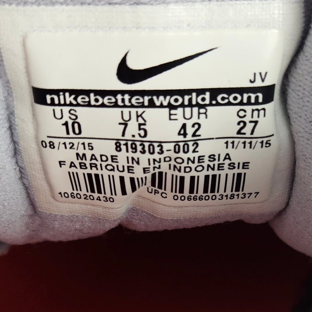 Nike Womens Revolution 3 Gray Running Shoes Size 10 - Picture 6 of 7